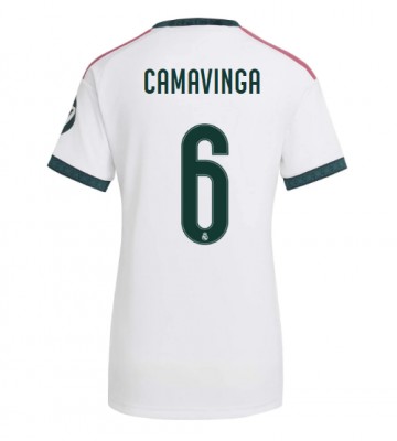 Real Madrid Eduardo Camavinga #6 Hjemmebanetrøje Dame 2026-27 Kortærmet